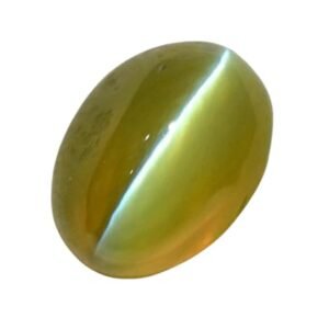 green cats eye stone original certified chrysoberyl cats eye gemstone lehsuniya 6 carat 6.5 ratti lehsunia stones