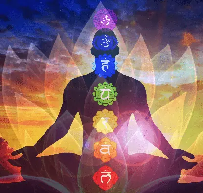 chakra meditation page inside image
