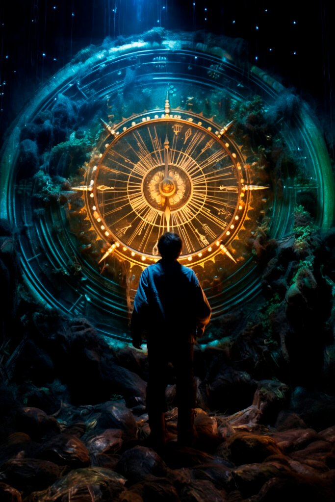 door leading magical world